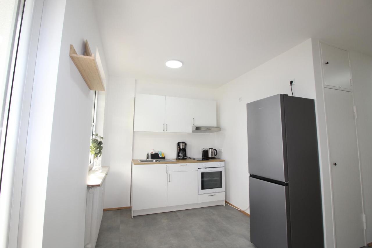 Apartmenthaus Kitzingen - Grosszuegige Wohnungen Fuer Je 6 Personen Mit Balkon Buitenkant foto